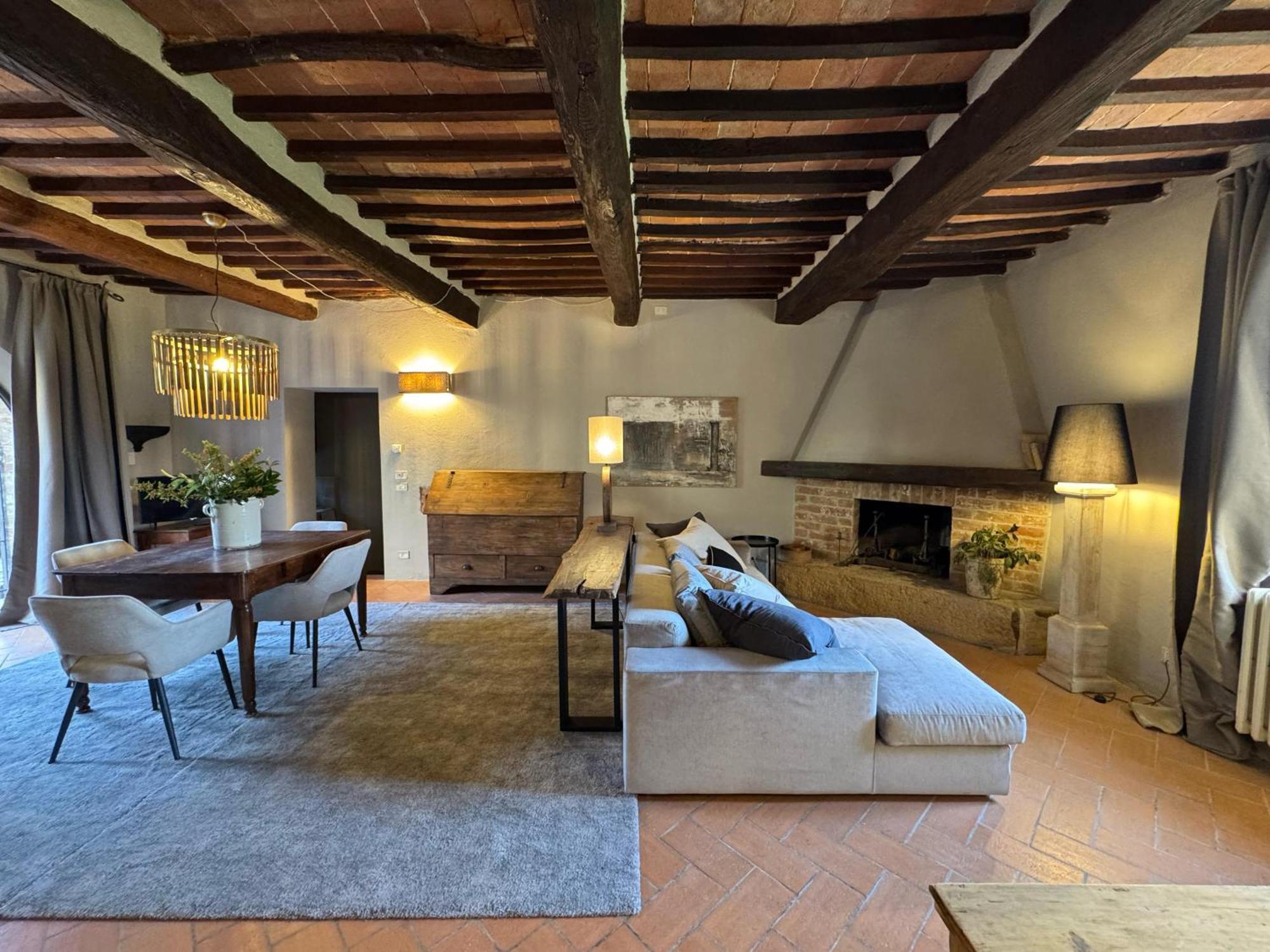 Agriturismo Le Sorbelle D'Orcia Con Piscina Pienza Buitenkant foto