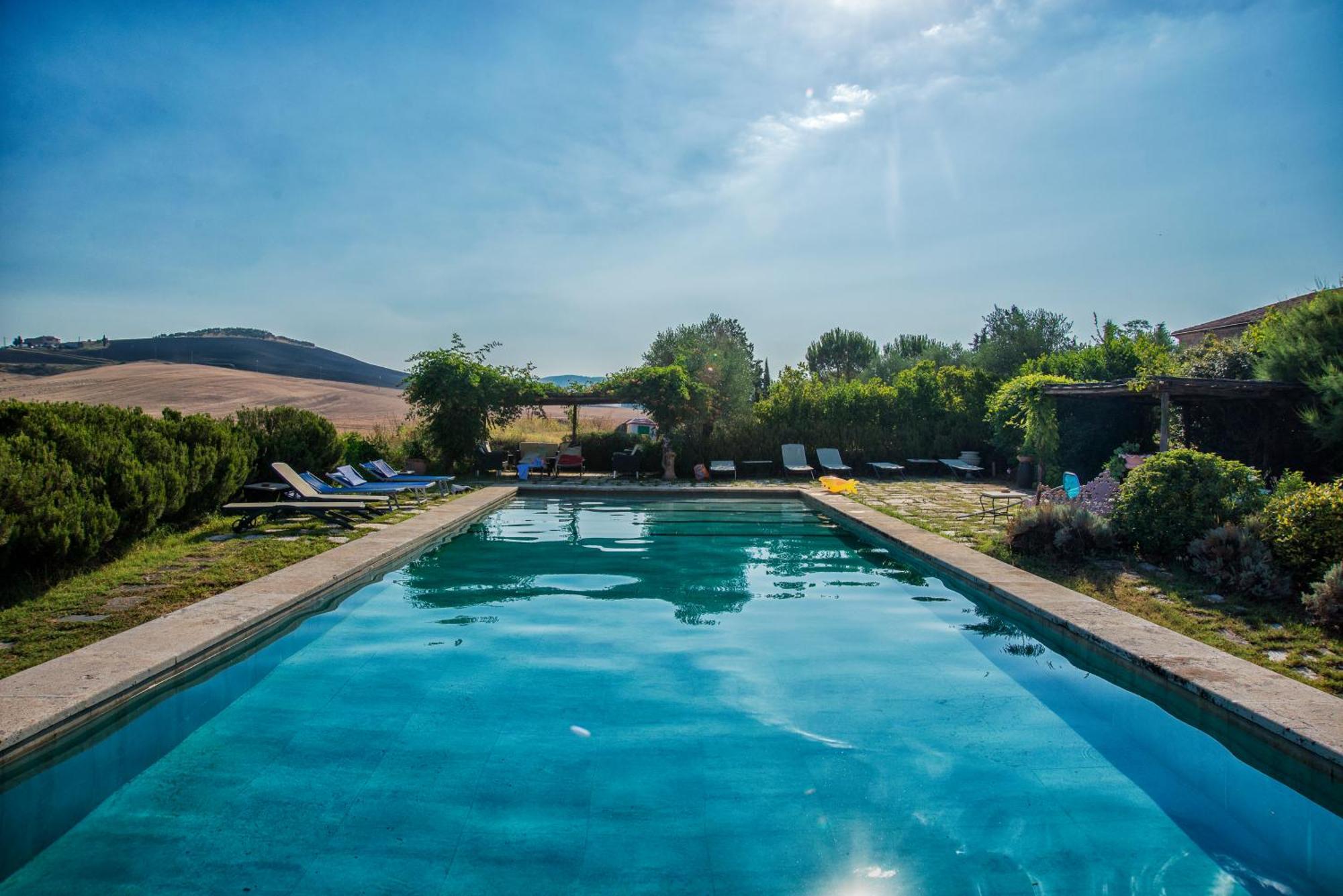 Agriturismo Le Sorbelle D'Orcia Con Piscina Pienza Buitenkant foto