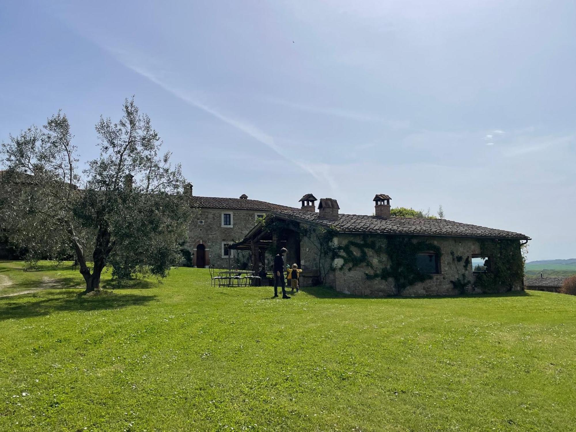 Agriturismo Le Sorbelle D'Orcia Con Piscina Pienza Buitenkant foto