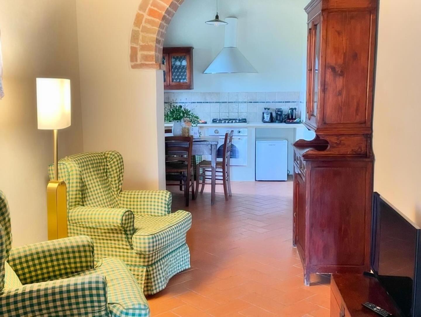 Agriturismo Le Sorbelle D'Orcia Con Piscina Pienza Buitenkant foto
