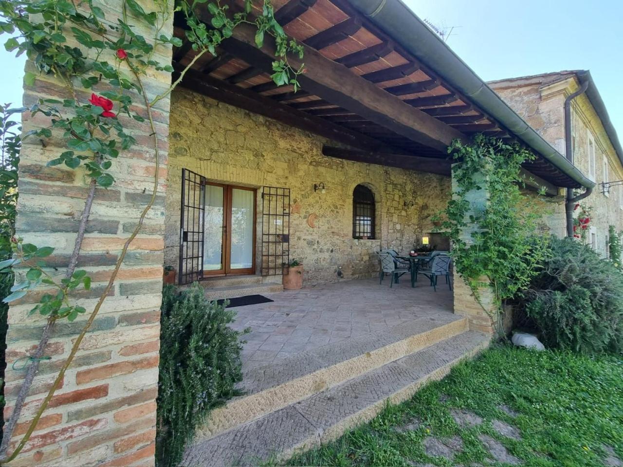 Agriturismo Le Sorbelle D'Orcia Con Piscina Pienza Buitenkant foto